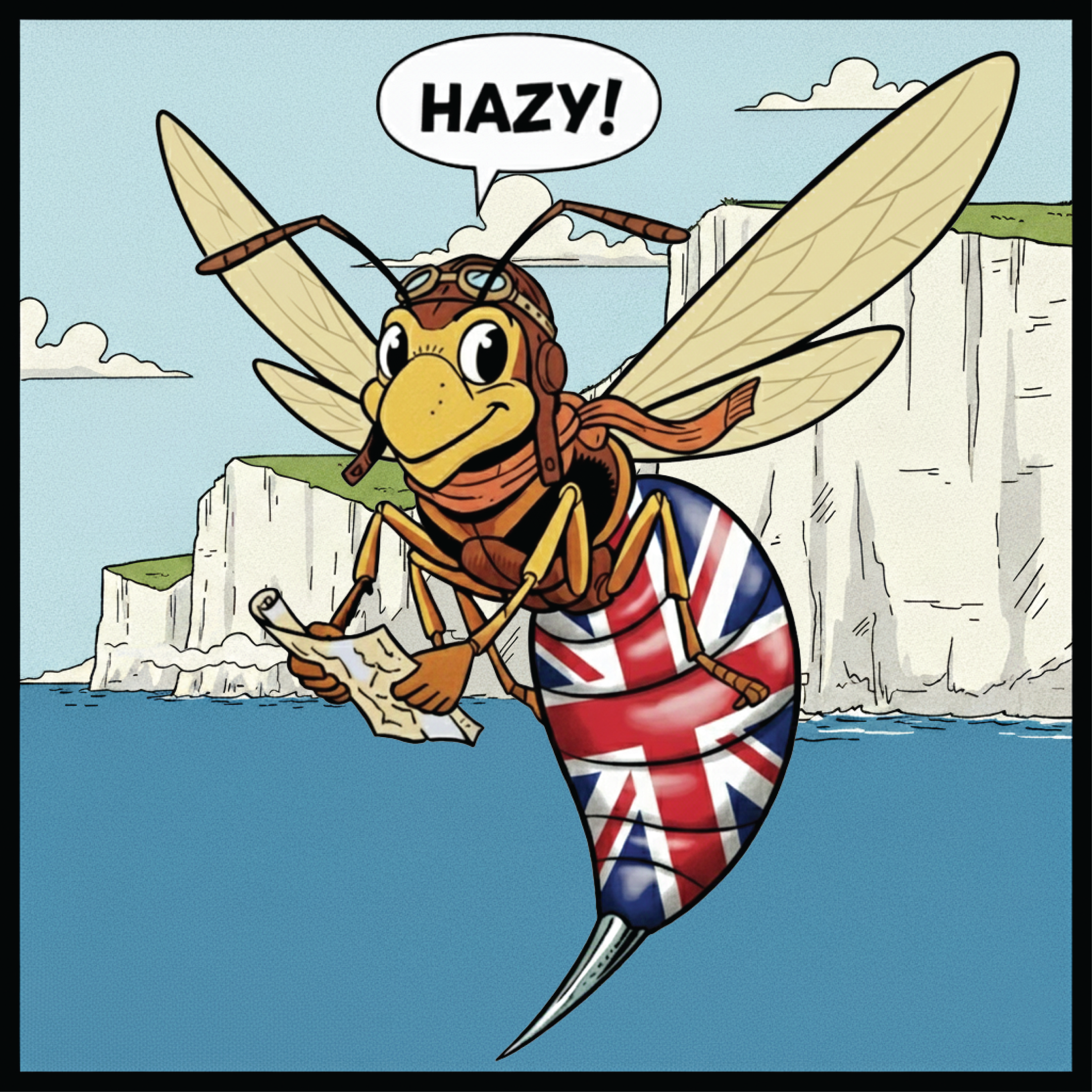 Hazy Hornet White Cliffs